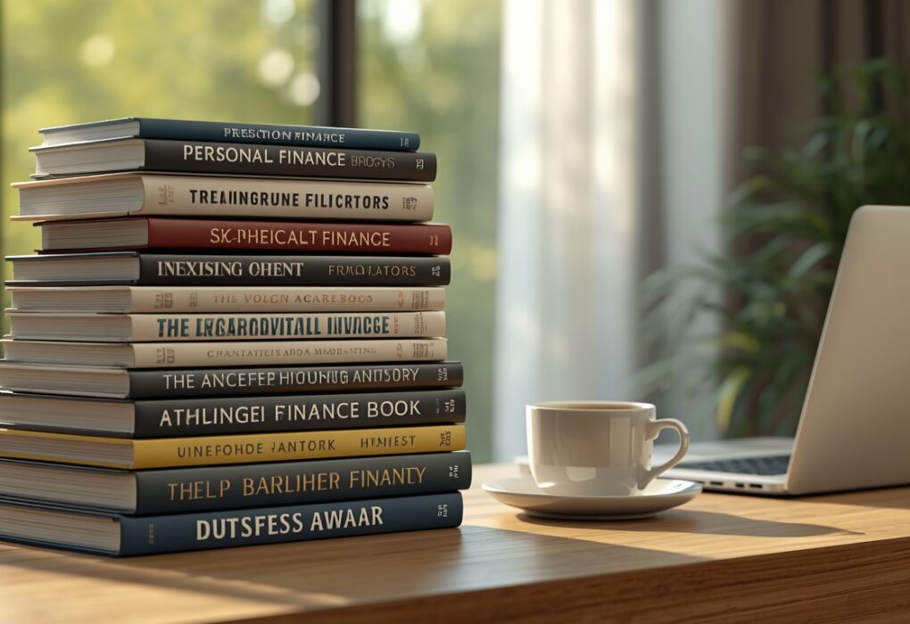 a diverse collection of classic personal finance and investing books