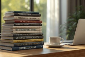 a diverse collection of classic personal finance and investing books