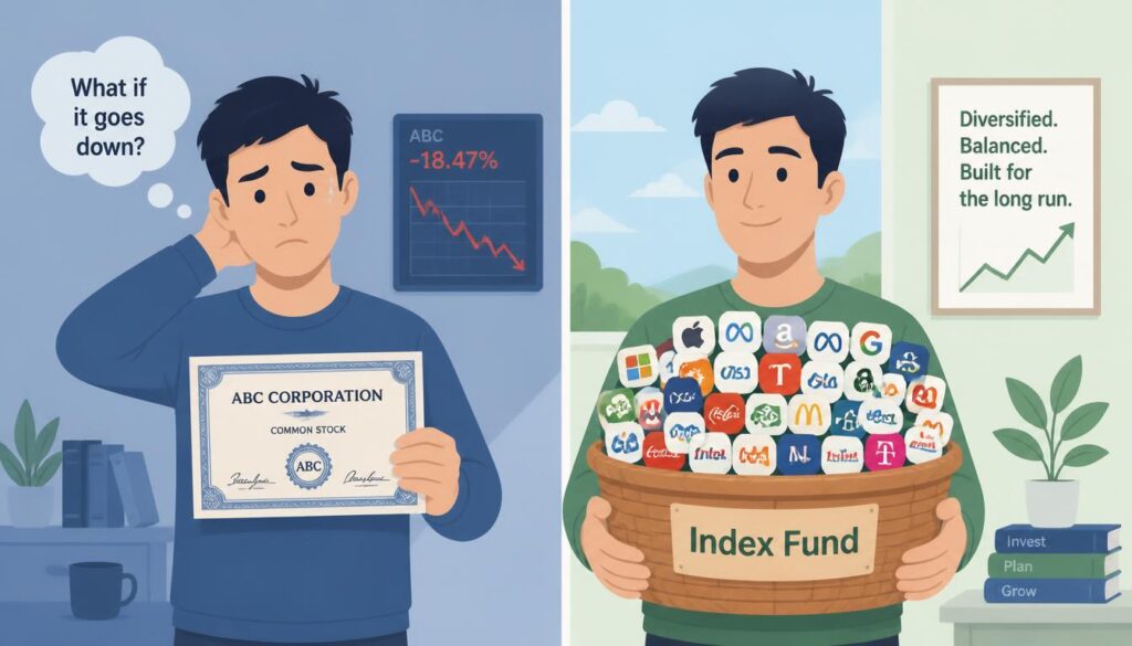 A_split-screen_digital_illustration_on_the_left_side_a_single_person_holding_one-0