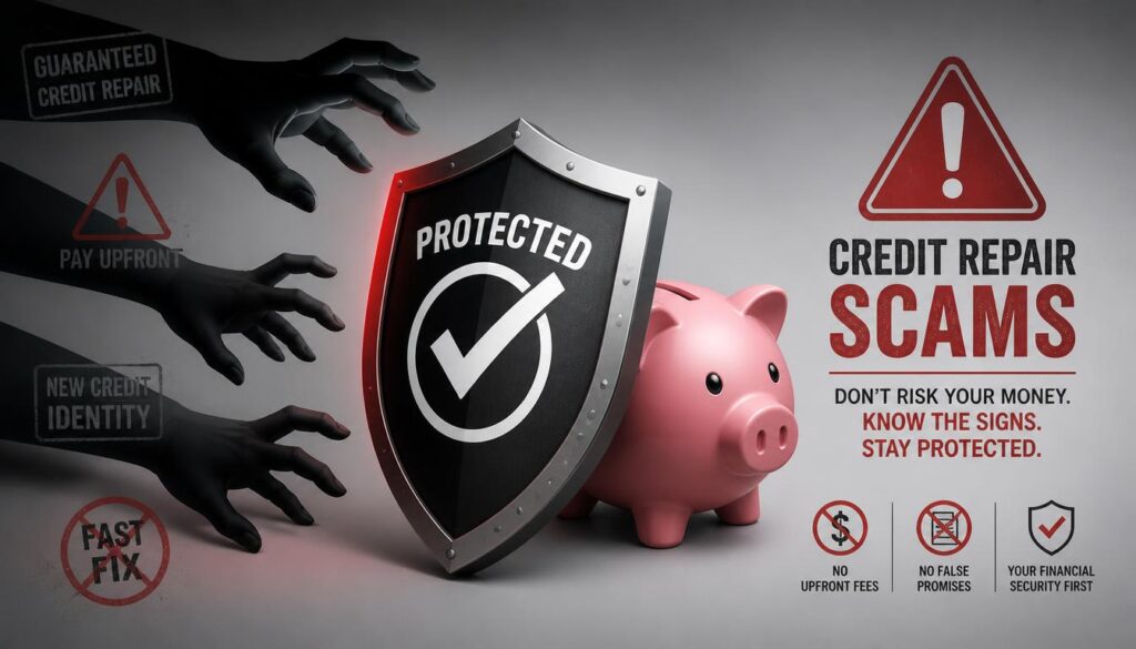 showing a shield protecting a piggy bank from dark
