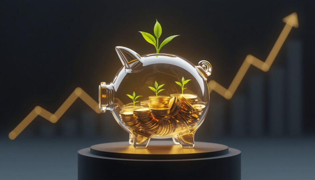 Redirecting small daily savings into long-term investments to build wealth through the power of compound interest