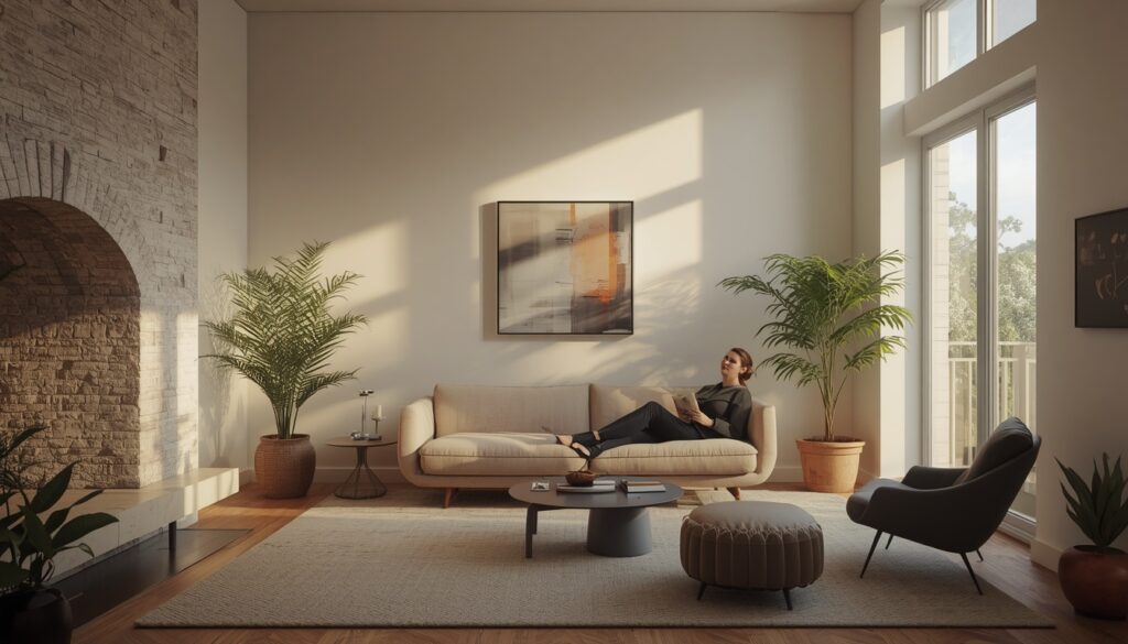 The peace of mind and reduced stress that comes from living a minimalist financial lifestyle